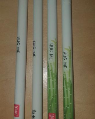 Set 4 Penne Cancellabili Legami Serie Panda