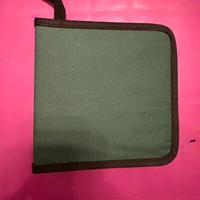 Custodia Cd/Dvd 40 posti verde e nero compatto
