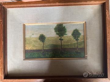 Quadro su tela antico