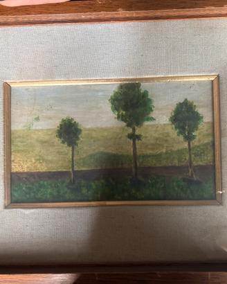 Quadro su tela antico