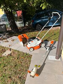 Kit Tagliaerba + Decespugliatore STIHL a Batteria