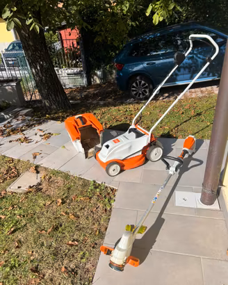 Kit Tagliaerba + Decespugliatore STIHL a Batteria