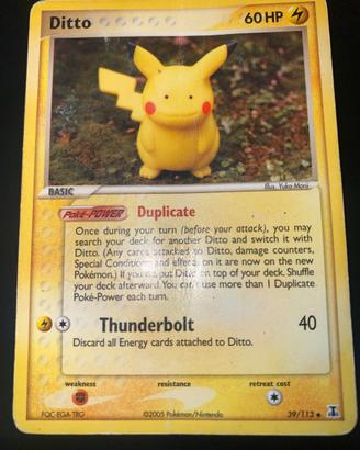 Ditto Pikachu (DS 39) - 39/113 - EX Delta Species