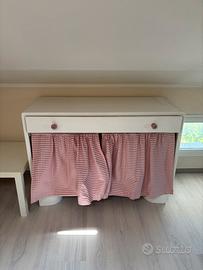 Mobile consolle/cassettiera shabby country
