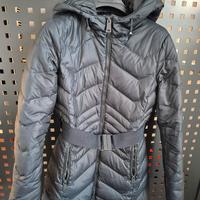 Piumino donna Motivi blu notte 