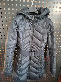 Piumino donna Motivi blu notte 