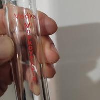 Bicchiere da vodka pubblicitario vintage Moskovska