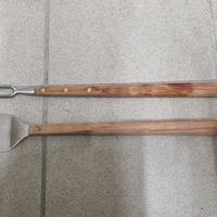 Forca e paletta per camino