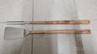 Forca e paletta per camino