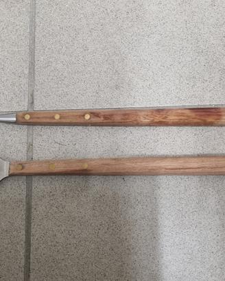 Forca e paletta per camino