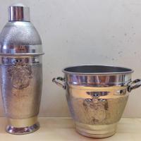 SHAKER e SECCHIELLO PORTAGHIACCIO in PELTRO