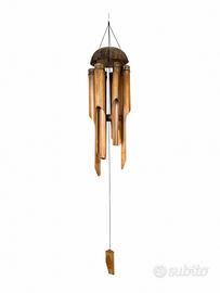 Campanello a vento in Bambù Cocco Scacciapensieri