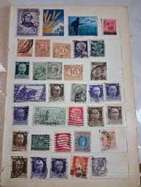 intera collezione di francobolli