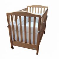 Lettino Culla in Legno con Ruote