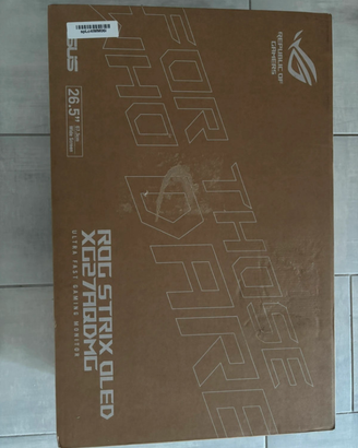 ASUS ROG Strix OLED XG27AQDMG Monitor Gaming WOLED