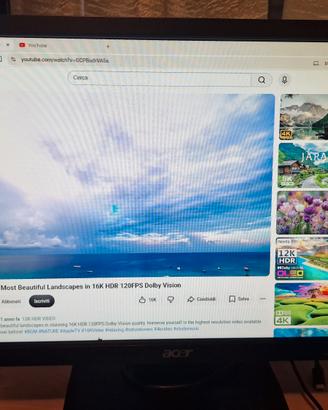 Monitor Acer V193W - VGA 19"