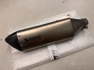 Scarico Akrapovic BMW S 1000 RR R K67 K63 NUOVO