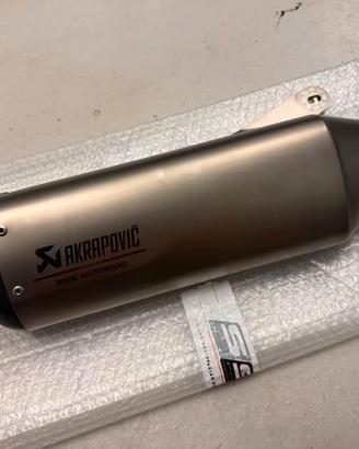 Scarico Akrapovic BMW S 1000 RR R K67 K63 NUOVO