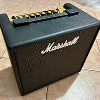 Amplificatore Marshall Code 25 con footswitch