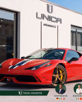 Ferrari 458 SPECIALE 4.5 605 CV DCT COUPE' CERCHI 