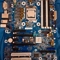 Scheda Madre HP + Intel Xeon E3-1225 v2