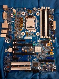 Scheda Madre HP + Intel Xeon E3-1225 v2