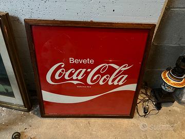 Insegna coca cola del 1973
