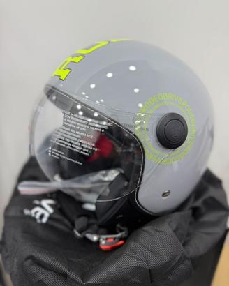 Casco Rodeo Drive Grigio&Giallo