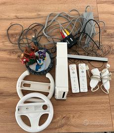 Nintendo Wii bianca funzionante