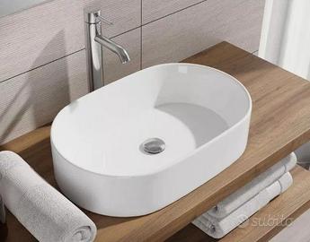 Lavabo d'appoggio 55x34 Deghi modello Cloe