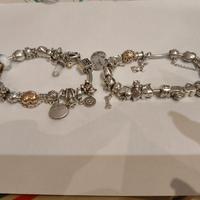 bracciali Pandora con  ciondoli