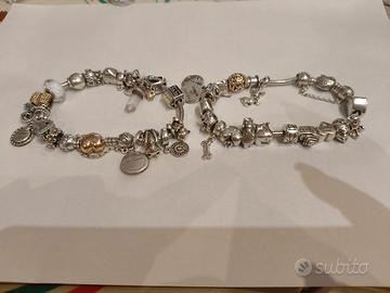 bracciali Pandora con  ciondoli