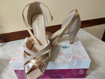 Scarpe eleganti donna n.40 vera pelle