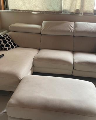 Divano poltrone e sofà angolare con relax elettric