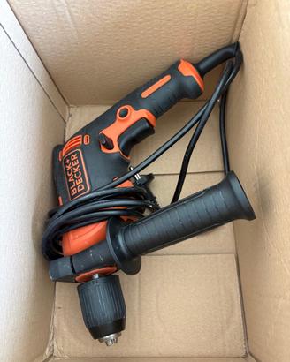 TRAPANO BLACK DEKER BEH 550 con attrezzi vari