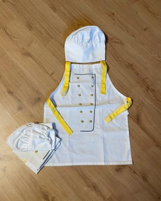 Completo chef bambino