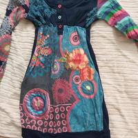 vestito desigual bimba 7 anni