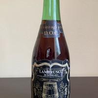 Bottiglia vino da collezione Lambrusco di Sorbara