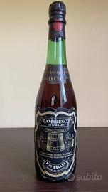 Bottiglia vino da collezione Lambrusco di Sorbara