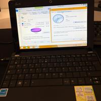 Asus notebook netbook 1001HA 1gb ram 320gb HDD