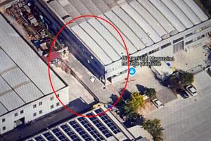 Magazzino laboratorio con ufficio