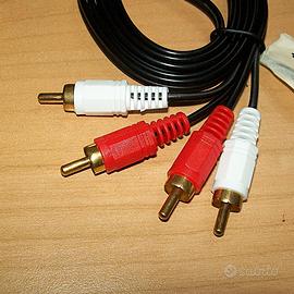 Cavo audio RCA 1,5mt