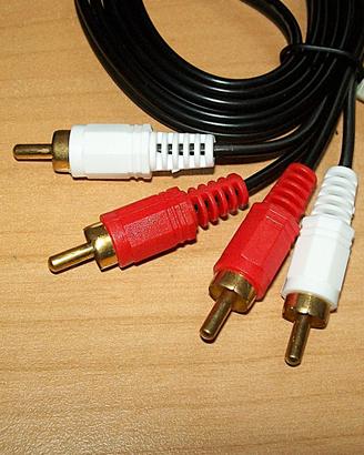 Cavo audio RCA 1,5mt
