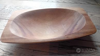 piatto in legno
