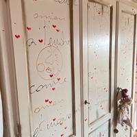 Armadio Castagnetti 1928  Finitura Romance Italy