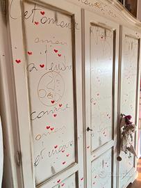 Armadio Castagnetti 1928  Finitura Romance Italy