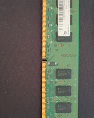 Ram 2GB 2Rx8 PC2-6400U-666-12-E0