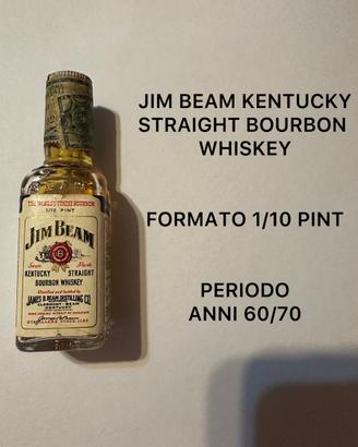 JIM BEAM KENTUCKY STRAIGHT BOURBON WHISKEY