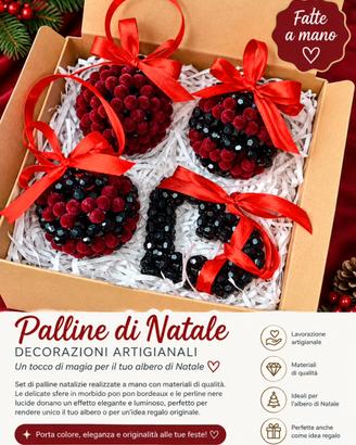 🎄 Decorazioni natalizie artigianali