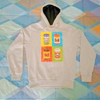 Felpa cappuccio Simpson originale mai indossata